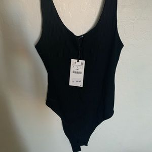 Zara black bodysuit